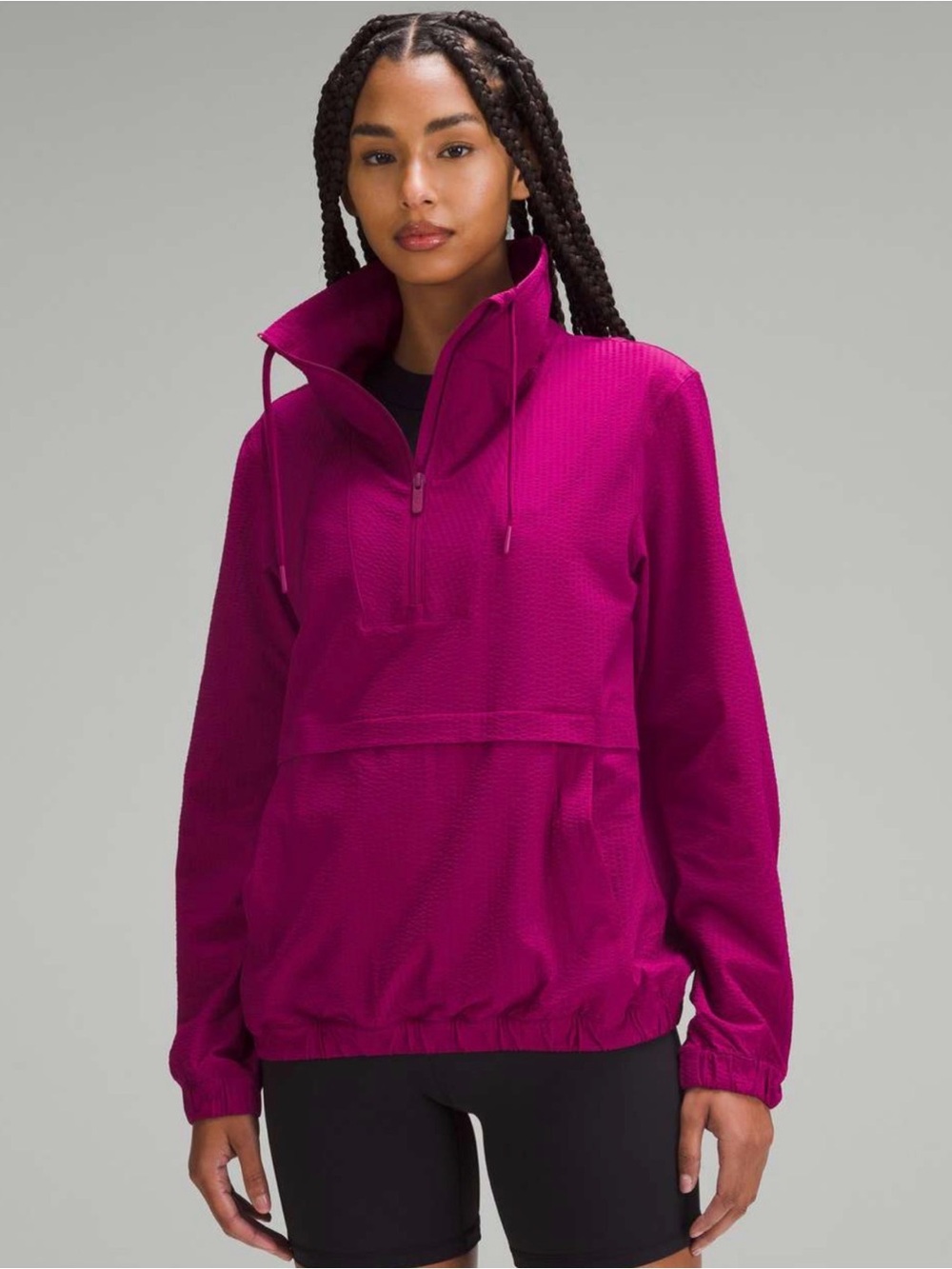 Lululemon - 2023 UV Protection Pack Light Pullover Light weight Half Zip